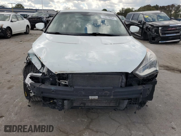 2014 Hyundai Veloster with VIN KMHTC6AD5EU213773, listed as a Copart auction lot 74619554 with 98,315 mi miles and Salvage Title. Bid and sale history available at carsss.com. Image 5.