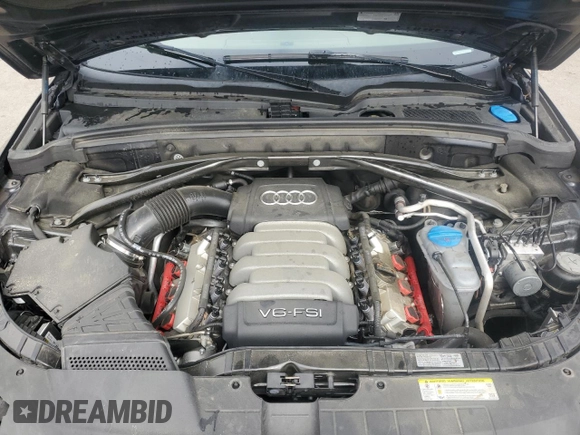 2012 Audi Q5 Premium Plus with VIN WA1DKAFP0CA136790, listed as a Copart auction lot 54341785 with 94,101 mi miles and Salvage title. Bid and sale history available at DreamBid. Image 11.