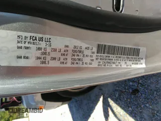 2016 Jeep Patriot Sport z VIN 1C4NJPBA0GD706017, wystawiony jako IAAI lot #34545358 z przebiegiem 65 111 mil mil oraz . Historia ofert i sprzedaży dostępna na DreamBid. Obrazek 9.