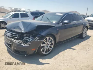 2015 Audi A7 3.0 Premium Plus with VIN WAUWGAFC3FN006526, listed as a Copart auction lot 62498114 with 77,221 mi miles and Salvage Title. Bid and sale history available at carsss.com. Image 1.