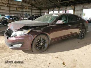 2013 Kia Optima EX z VIN 5XXGN4A73DG145184, wystawiony jako Copart lot #48756185 z przebiegiem 62 859 mil mil oraz Szkoda całkowita • Salvage title. Historia ofert i sprzedaży dostępna na DreamBid. Obrazek 1.