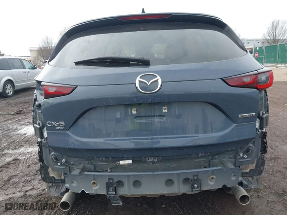 2022 Mazda CX-5 2.5 S Carbon Edition with VIN JM3KFBCM2N0529241, listed as a IAAI auction lot 41708100 with NaN miles. Bid and sale history available at carsss.com. Image 18.
