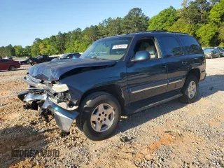 2005 Chevrolet Tahoe LT z VIN 1GNEK13T35J267332, wystawiony jako Copart lot #52934675 z przebiegiem Nie podano mil oraz Szkoda całkowita • Salvage title. Historia ofert i sprzedaży dostępna na DreamBid. Obrazek 1.