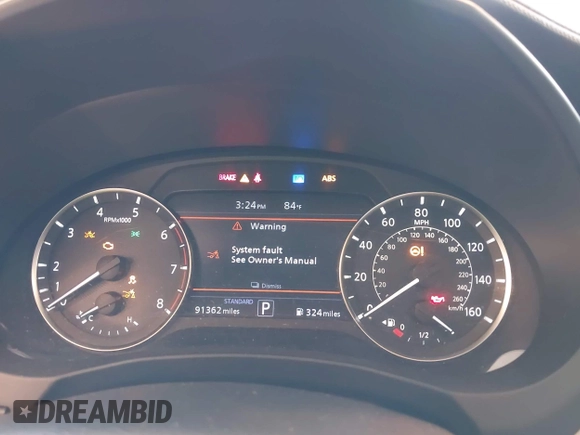 2020 Infiniti QX50 Luxe z VIN 3PCAJ5M34LF119677, wystawiony jako IAAI lot #42253186 z przebiegiem 91 362 mil mil oraz . Historia ofert i sprzedaży dostępna na DreamBid. Obrazek 7.