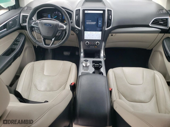 2022 Ford Edge Titanium with VIN 2FMPK4K90NBA25266, listed as a Copart auction lot 44791485 with 71,665 mi miles and Salvage Title. Bid and sale history available at carsss.com. Image 8.