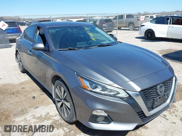 2019 Nissan Altima SL with VIN 1N4BL4EV6KC136118, listed as a IAAI auction lot 41837901 with 101,168 mi miles and . Bid and sale history available at DreamBid. Image 1.