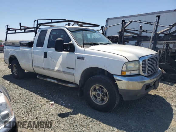 2002 Ford F-250 XL z VIN 1FTNX21F42EC44207, wystawiony jako Copart lot #60615915 z przebiegiem 320 609 mil mil oraz Szkoda całkowita • Salvage title. Historia ofert i sprzedaży dostępna na DreamBid. Obrazek 4.