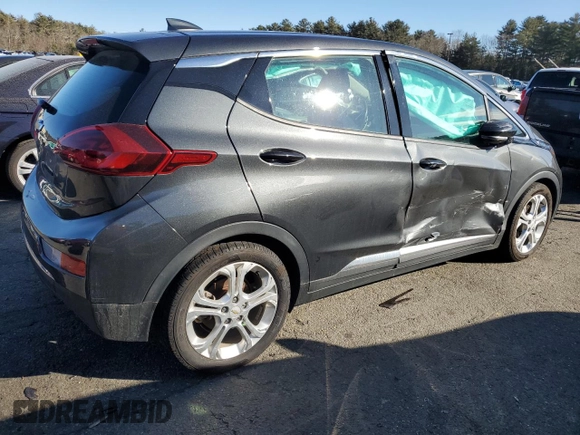 2021 Chevrolet Bolt EV LT with VIN 1G1FY6S06M4114014, listed as a Copart auction lot 47519985 with 46,545 mi miles and Non repairable. Bid and sale history available at DreamBid. Image 3.