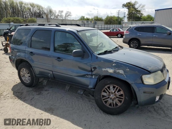 2005 Mercury Mariner Luxury с VIN 4M2CU57175DJ26167, выставлен на аукционе Copart как лот 50492065 с пробегом 89 736 миль миль и Списание • Salvage title. История ставок и продаж доступна на DreamBid. Изображение 4.