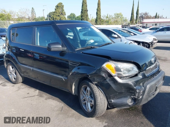 2010 Kia Soul + with VIN KNDJT2A26A7140621, listed as a IAAI auction lot 42001647 with 52,780 mi miles. Bid and sale history available at carsss.com. Image 13.