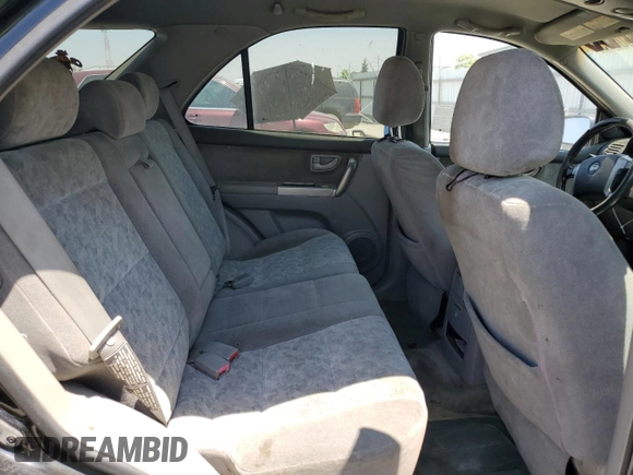 2006 Kia Sorento LX with VIN KNDJD733365525072, listed as a Copart auction lot 60260835 with 128,572 mi miles and Salvage title. Bid and sale history available at DreamBid. Image 11.