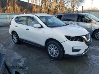 2018 Nissan Rogue SV with VIN KNMAT2MV3JP598221, listed as a Copart auction lot 43528715 with Not Provided miles and Salvage Title. Bid and sale history available at carsss.com. Image 4.