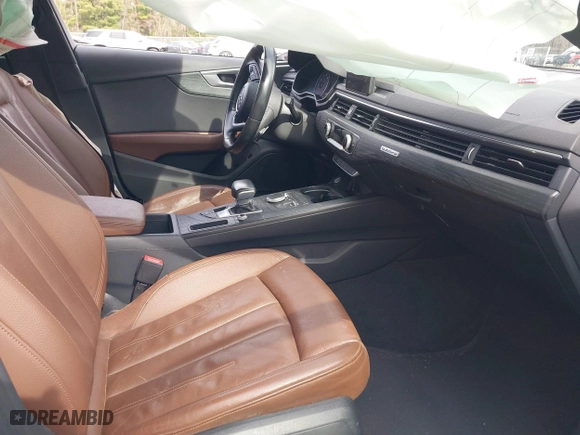 2017 Audi A4 Premium with VIN WAUANAF42HN018808, listed as a IAAI auction lot 42019325 with 90,375 mi miles. Bid and sale history available at carsss.com. Image 5.
