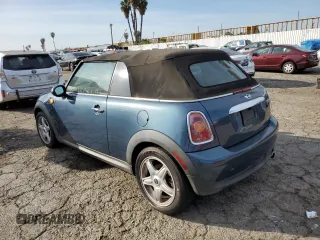 2009 MINI Convertible с VIN WMWMR33589TU96481, выставлен на аукционе Copart как лот 45398985 с пробегом 144 792 миль миль и Чистый • Clean title. История ставок и продаж доступна на DreamBid. Изображение 2.