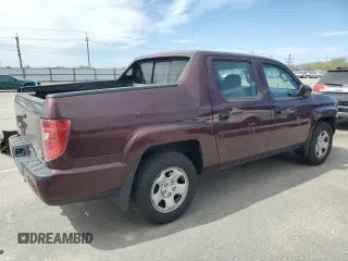 2011 Honda Ridgeline RT with VIN 5FPYK1F22BB009144, listed as a Copart auction lot 53429645 with 133,075 mi miles and Salvage Title. Bid and sale history available at carsss.com. Image 3.
