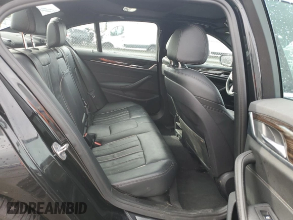 2019 BMW 5 Series 530i with VIN WBAJA5C55KWW07708, listed as a Copart auction lot 45111275 with 42,363 mi miles and Salvage Title. Bid and sale history available at carsss.com. Image 10.