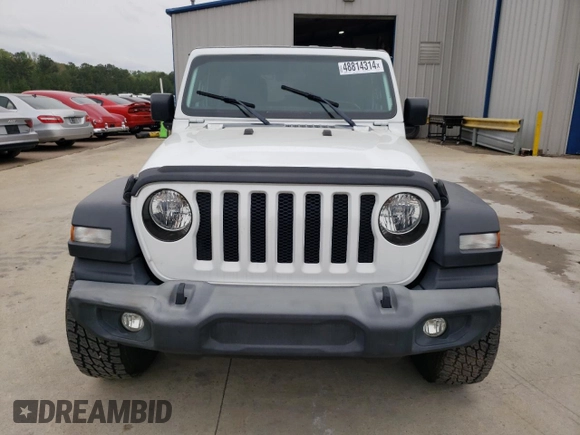 2018 Jeep Wrangler Unlimited Sport S z VIN 1C4HJXDG3JW319844, wystawiony jako Copart lot #48814314 z przebiegiem 33 849 mil mil oraz Szkoda całkowita • Salvage title. Historia ofert i sprzedaży dostępna na DreamBid. Obrazek 5.