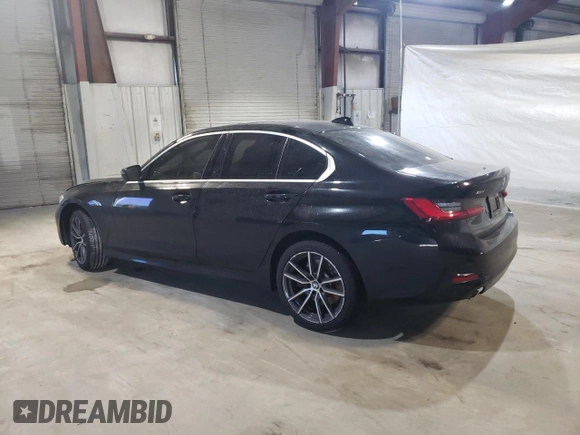 2019 BMW 3 Series 330i xDrive with VIN WBA5R7C57KAJ87310, listed as a Copart auction lot 42261105 with 0 mi miles and Salvage Title. Bid and sale history available at carsss.com. Image 2.