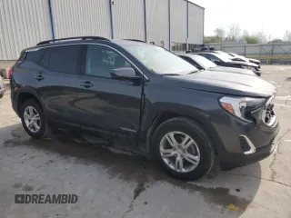 2020 GMC Terrain SLE with VIN 3GKALTEV6LL108989, listed as a Copart auction lot 53298785 with 44,085 mi miles and Salvage Title. Bid and sale history available at DreamBid. Image 4.