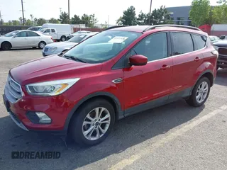 2017 Ford Escape SE with VIN 1FMCU0GD4HUC27041, listed as a IAAI auction lot 42127328 with 107,860 mi miles. Bid and sale history available at carsss.com. Image 2.