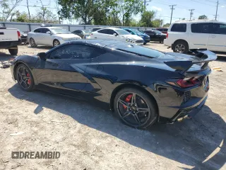 2023 Chevrolet Corvette 2LT with VIN 1G1YB2D44P5133050, listed as a Copart auction lot 48822614 with 4,813 mi miles. Bid and sale history available at carsss.com. Image 2.