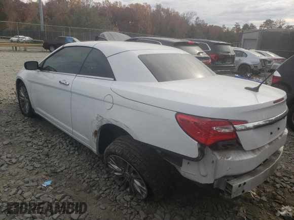 2012 Chrysler 200 Limited with VIN 1C3BCBFGXCN315500, listed as a Copart auction lot 79203114 with 105,252 mi miles and Salvage Title. Bid and sale history available at DreamBid. Image 2.