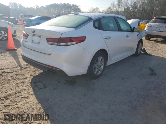 2016 Kia Optima LX with VIN KNAGT4L36G5088100, listed as a Copart auction lot 48750785 with 95,141 mi miles and Salvage Title. Bid and sale history available at carsss.com. Image 3.