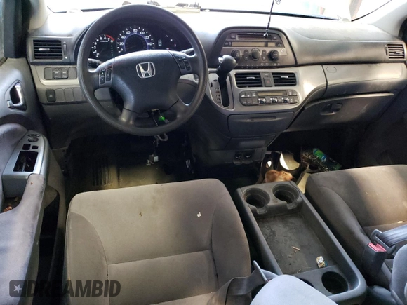 2007 Honda Odyssey EX with VIN 5FNRL38497B144794, listed as a Copart auction lot 55696584 with 0 mi miles and Salvage Title. Bid and sale history available at carsss.com. Image 8.