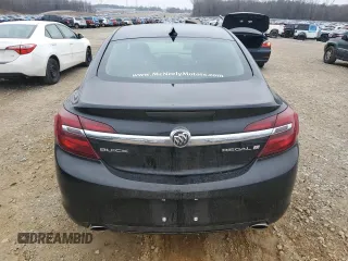 2015 Buick Regal Premium I with VIN 2G4GN5EX6F9182686, listed as a Copart auction lot 43597215 with 123,836 mi miles and Clean Title. Bid and sale history available at carsss.com. Image 6.