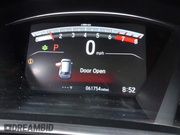 2019 Honda CR-V EX with VIN 7FARW1H57KE037678, listed as a IAAI auction lot 41790923 with 61,754 mi miles and . Bid and sale history available at DreamBid. Image 15.