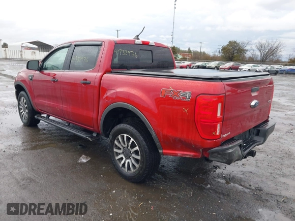 2020 Ford Ranger XL with VIN 1FTER4FH4LLA01154, listed as a IAAI auction lot 41732976 with 56,947 mi miles and . Bid and sale history available at DreamBid. Image 3.