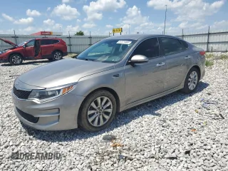 2017 Kia Optima LX with VIN 5XXGT4L37HG160955, listed as a Copart auction lot 61371465 with 138,093 mi miles and Salvage title. Bid and sale history available at DreamBid. Image 1.