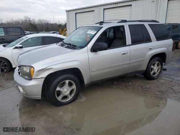 2008 Chevrolet TrailBlazer LT w/1LT with VIN 1GNDS13S882231427, listed as a Copart auction lot 45751125 with 148,479 mi miles and Salvage Title. Bid and sale history available at carsss.com. Image 1.