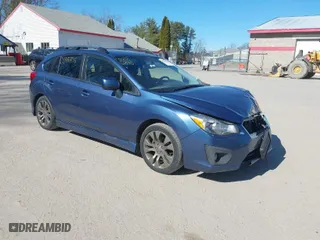 2013 Subaru Impreza Wagon 2.0i Sport Premium with VIN JF1GPAL67DH848339, listed as a IAAI auction lot 41886846 with 168,244 mi miles. Bid and sale history available at carsss.com. Image 1.