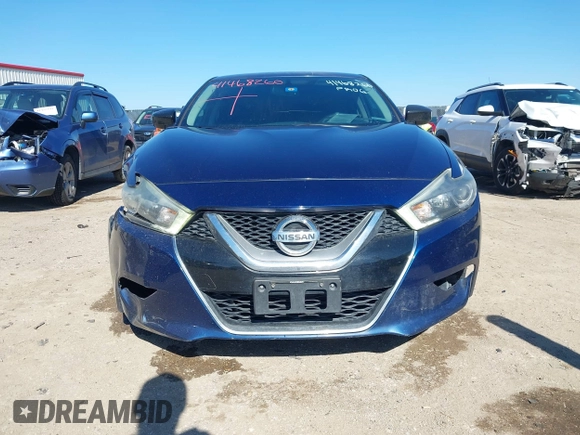2016 Nissan Maxima SR with VIN 1N4AA6AP6GC398426, listed as a IAAI auction lot 41468260 with 153,716 mi miles and . Bid and sale history available at DreamBid. Image 12.