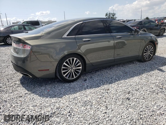 2017 Lincoln MKZ Select with VIN 3LN6L5C95HR614820, listed as a Copart auction lot 52236825 with 59,797 mi miles and Clean Title. Bid and sale history available at carsss.com. Image 3.