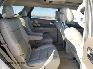 2013 Dodge Durango Crew with VIN 1C4SDHDT0DC590172, listed as a Copart auction lot 80140034 with 135,078 mi miles and Salvage title. Bid and sale history available at DreamBid. Image 11.