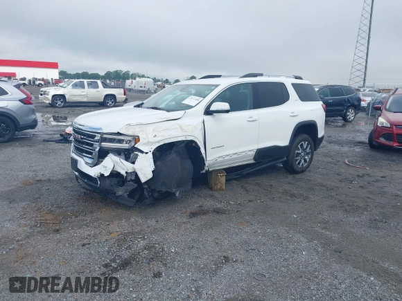 2023 GMC Acadia SLT with VIN 1GKKNML4XPZ156685, listed as a IAAI auction lot 42231988 with 61,094 mi miles and . Bid and sale history available at DreamBid. Image 2.