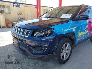 2017 Jeep Compass Latitude with VIN 3C4NJDBBXHT679623, listed as a IAAI auction lot 41810574 with 158,655 mi miles and . Bid and sale history available at DreamBid. Image 6.