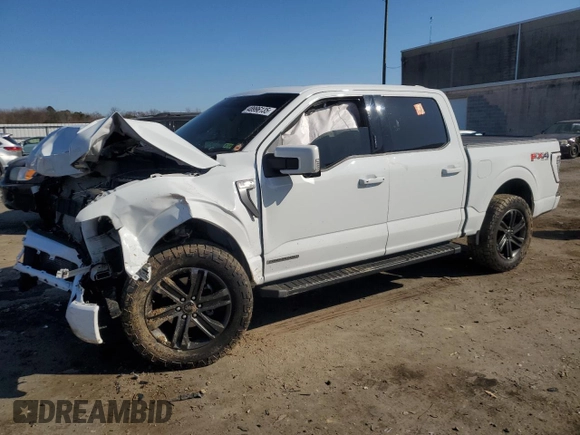 2022 Ford F-150 XL with VIN 1FTFW1ED7NFA98717, listed as a Copart auction lot 48996135 with 75,748 mi miles and Salvage Title. Bid and sale history available at carsss.com. Image 1.