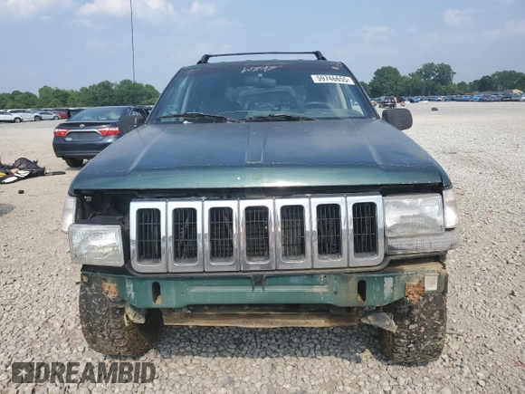 1997 Jeep Grand Cherokee Laredo with VIN 1J4GZ58SXVC595012, listed as a Copart auction lot 59746655 with Not provided miles and Salvage title. Bid and sale history available at DreamBid. Image 5.