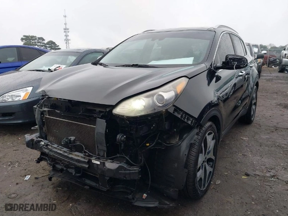 2017 Kia Sportage EX with VIN KNDPN3AC2H7035801, listed as a IAAI auction lot 41522235 with 221,500 mi miles. Bid and sale history available at carsss.com. Image 6.