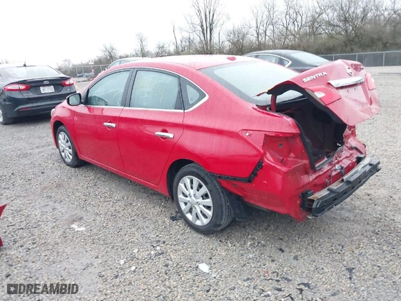2017 Nissan Sentra SV with VIN 3N1AB7AP6HL676165, listed as a IAAI auction lot 41918924 with 56,699 mi miles. Bid and sale history available at carsss.com. Image 3.