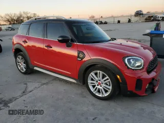 2024 MINI Countryman Cooper S with VIN WMZ53BR0XR3R87908, listed as a Copart auction lot 49533915 with 9,642 mi miles and Salvage Title. Bid and sale history available at carsss.com. Image 4.