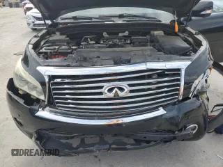 2012 Infiniti QX56 8-passenger with VIN JN8AZ2ND8C9715923, listed as a Copart auction lot 79192944 with 250,177 mi miles and Salvage Title. Bid and sale history available at carsss.com. Image 12.