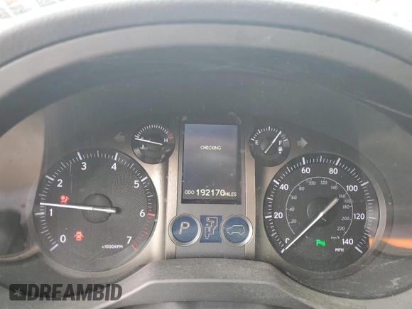 2012 Lexus GX 460 z VIN JTJBM7FX5C5035583, wystawiony jako Copart lot #56655375 z przebiegiem 192 170 mil mil oraz Czysty tytuł • Clean title. Historia ofert i sprzedaży dostępna na DreamBid. Obrazek 9.