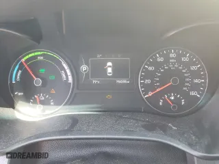 2017 Kia Optima Hybrid with VIN KNAGT4LE0H5015002, listed as a Copart auction lot 58667744 with 75,035 mi miles and Salvage Title. Bid and sale history available at carsss.com. Image 9.