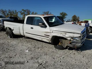 2002 Dodge Ram 3500 with VIN 3B7MC33C32M293036, listed as a Copart auction lot 77405204 with 0 mi miles and Salvage Title. Bid and sale history available at carsss.com. Image 4.