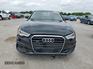 2012 Audi A6 Prestige with VIN WAUHGAFC2CN152517, listed as a Copart auction lot 55158125 with 191,619 mi miles and Salvage title. Bid and sale history available at DreamBid. Image 5.