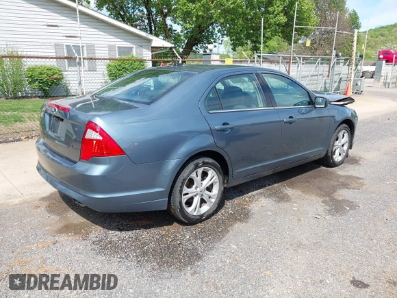2012 Ford Fusion SE with VIN 3FAHP0HA2CR353765, listed as a IAAI auction lot 42205767 with 128,805 mi miles and . Bid and sale history available at DreamBid. Image 4.